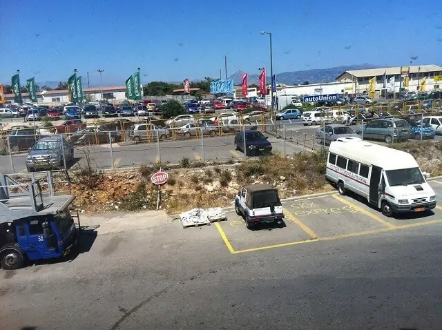 Parking na lotnisku Heraklion, Kreta