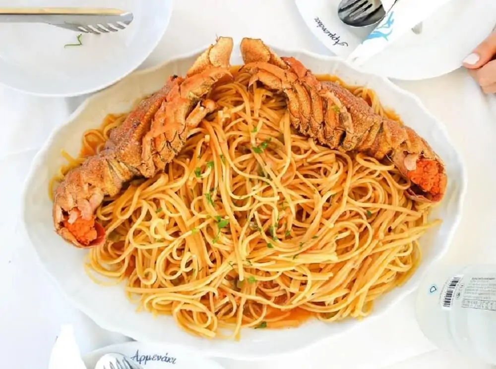 Restauracje, wyspa Milos, Grecja