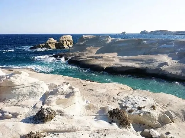 Plaża na wyspie Milos, Grecja