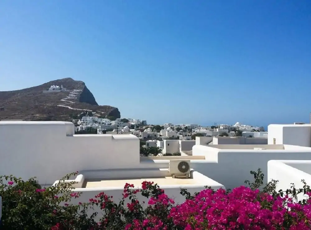 Hotel na wyspie Folegandros