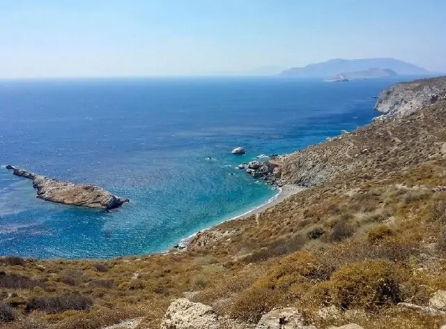 Plaża Katergo, wyspa Folegandros, Grecja