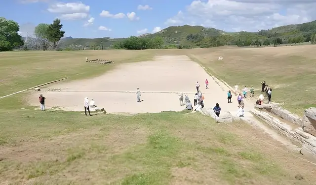 Starożytny stadion w Olimpii