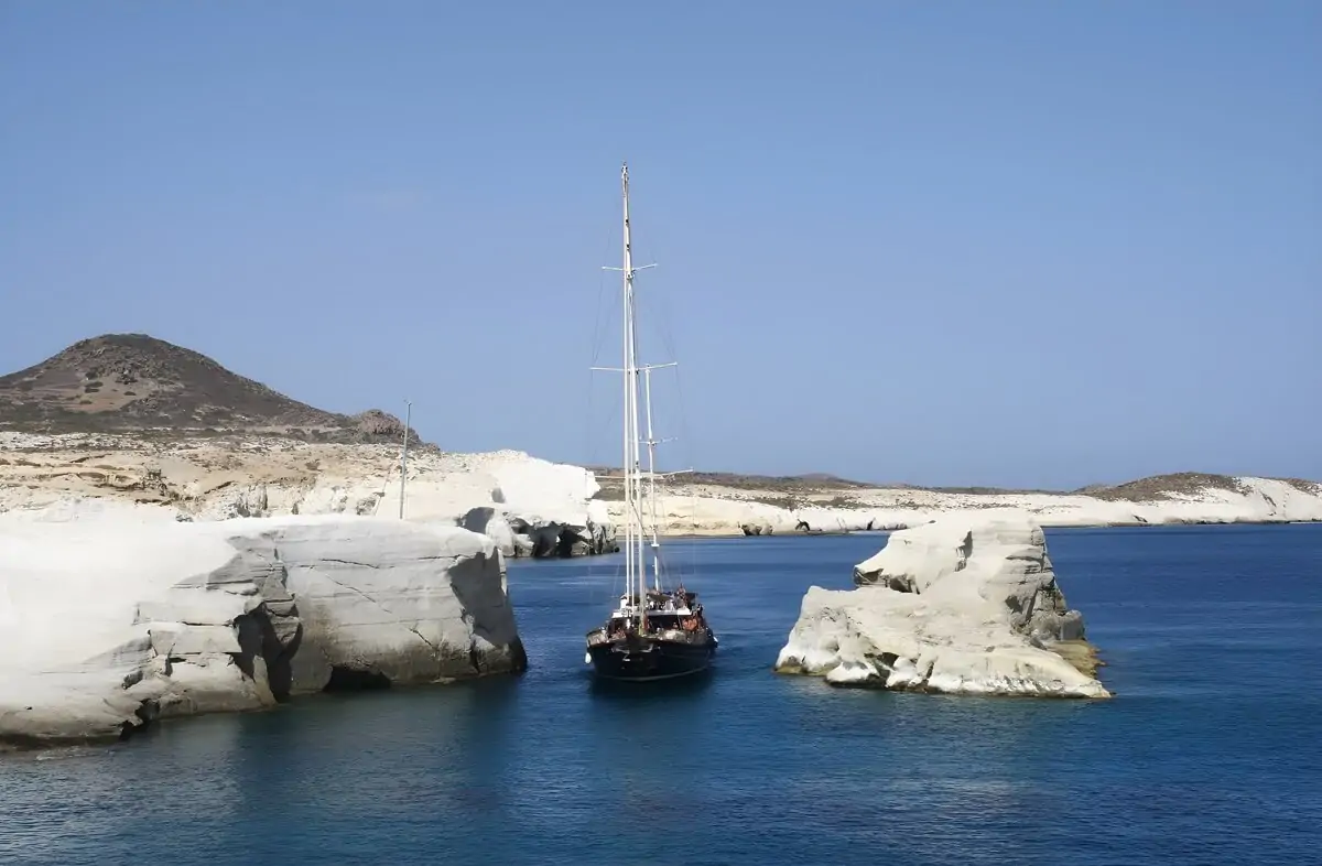 Plaża Sarakiniko, Milos, Grecja