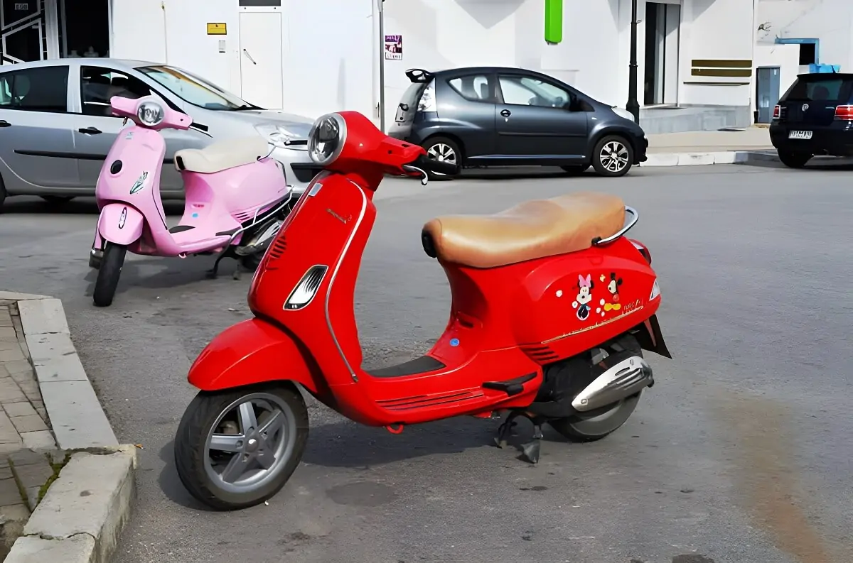 Skutery na wyspie Rodos