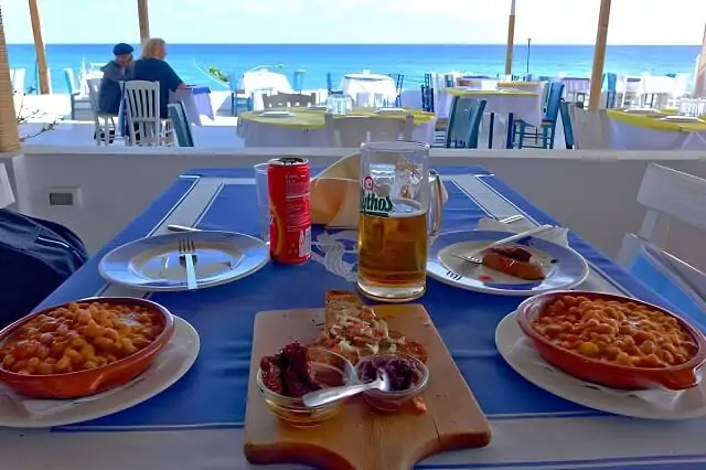 Jedzenie na wyspie Rodos