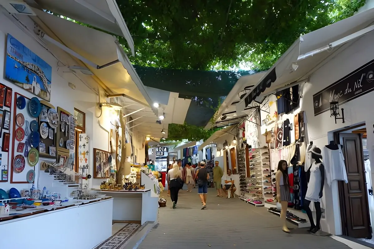 Zakupy na wyspie Rodos