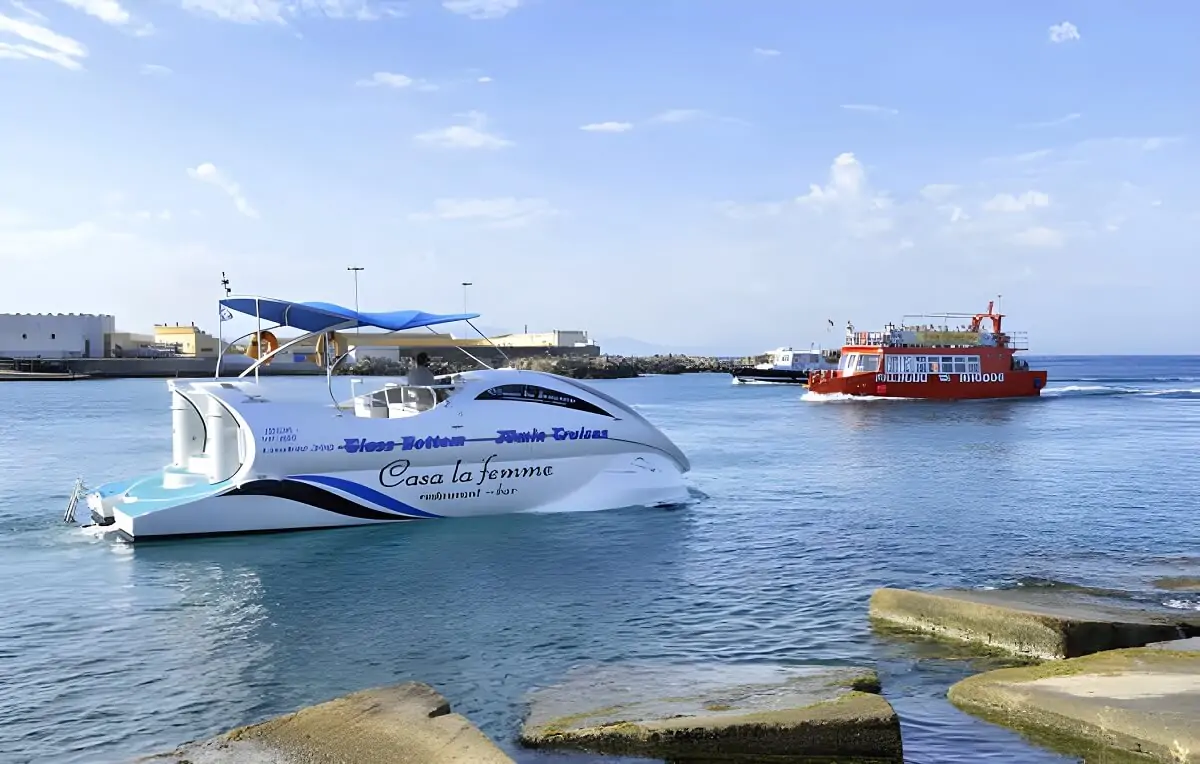 Transport wodny na wyspie Rodos