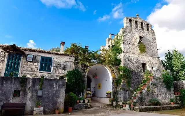 Klasztor Anafonitria na wyspie Zakynthos