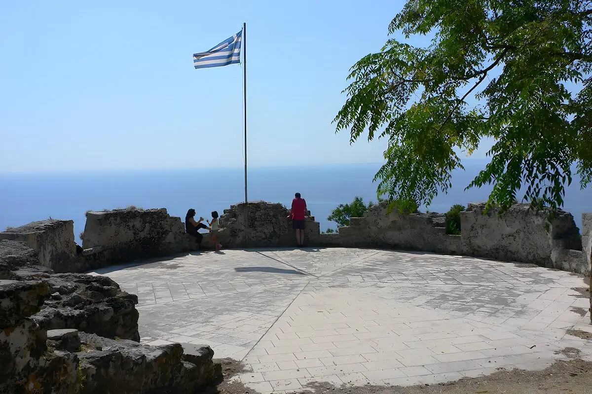 Twierdza Kastro na wyspie Zakynthos