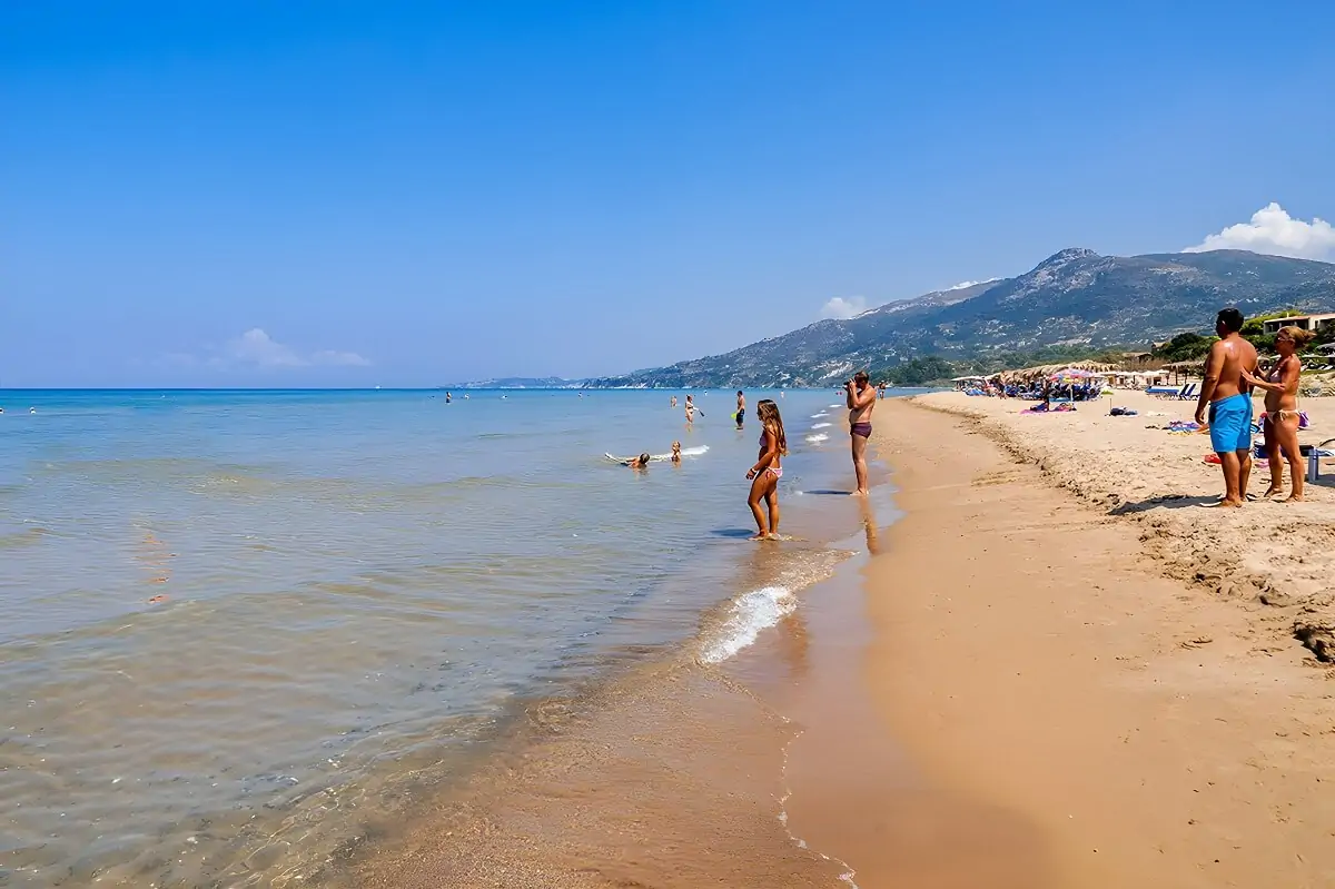 Plaża Banana na wyspie Zakynthos