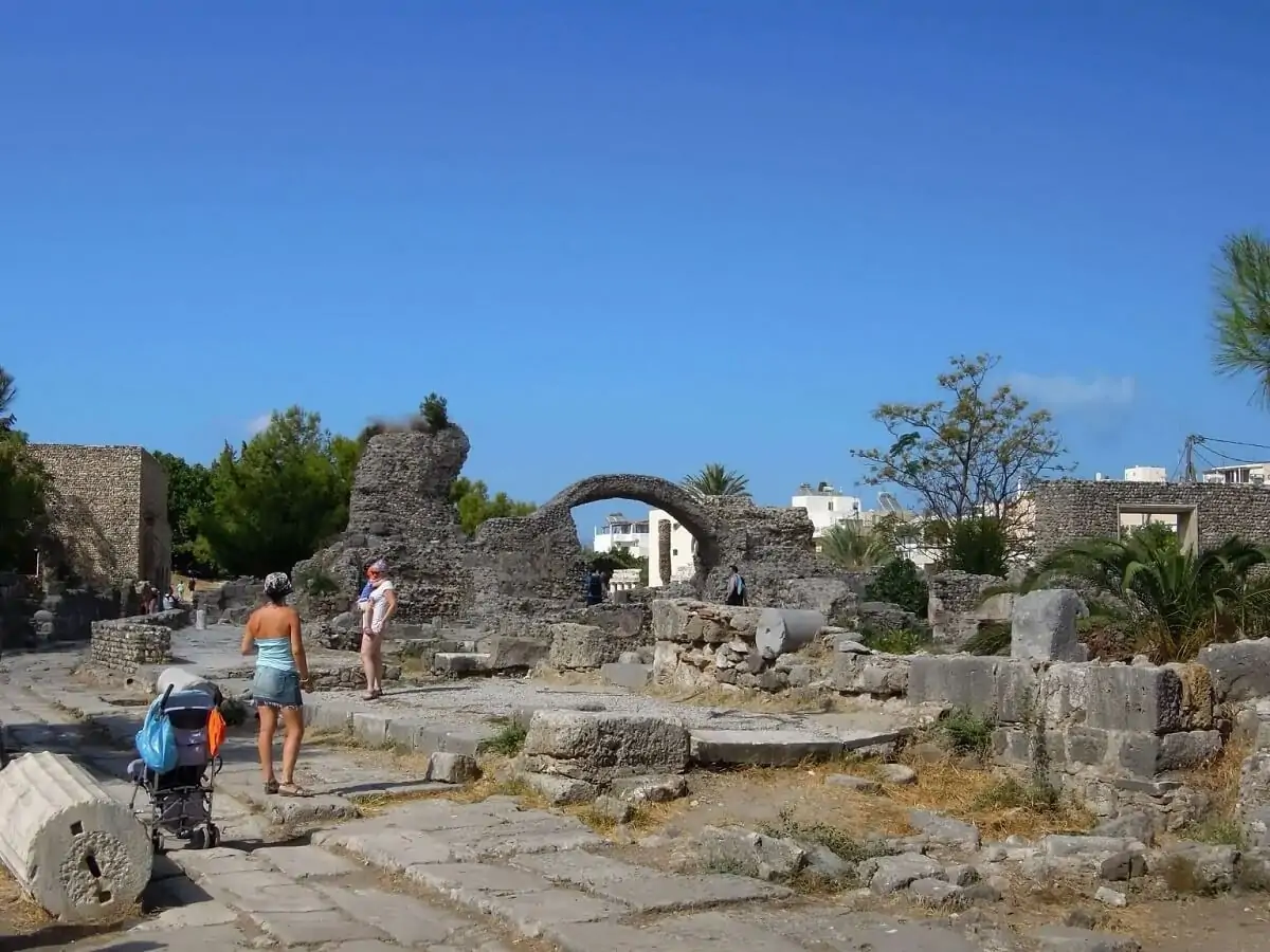 Starożytna Agora na wyspie Kos
