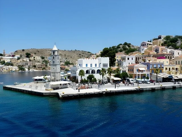 Port Yalos, wyspa Simi