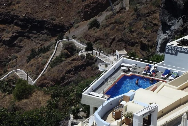 Miasto Fira, Santorini