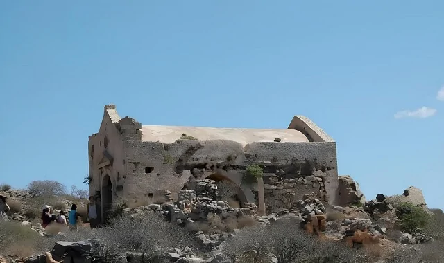 Architektura na wyspie Gramvousa
