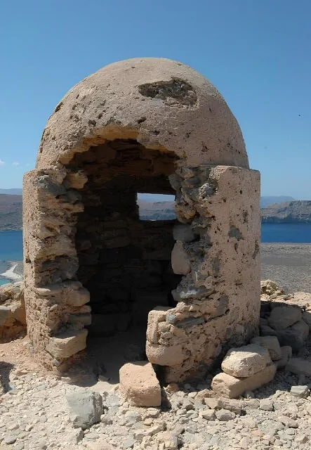 Architektura na wyspie Gramvousa