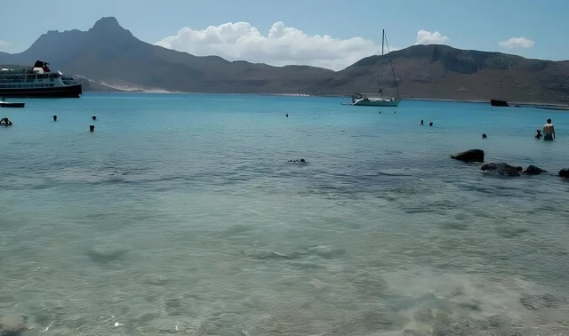 Plaża na wyspie Gramvousa