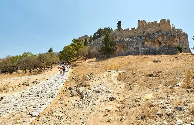 Rodos, Akropol w Lindos