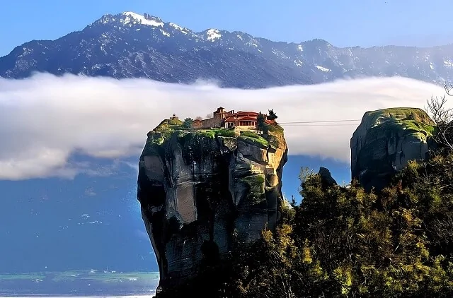 Meteora, klasztor na klifie