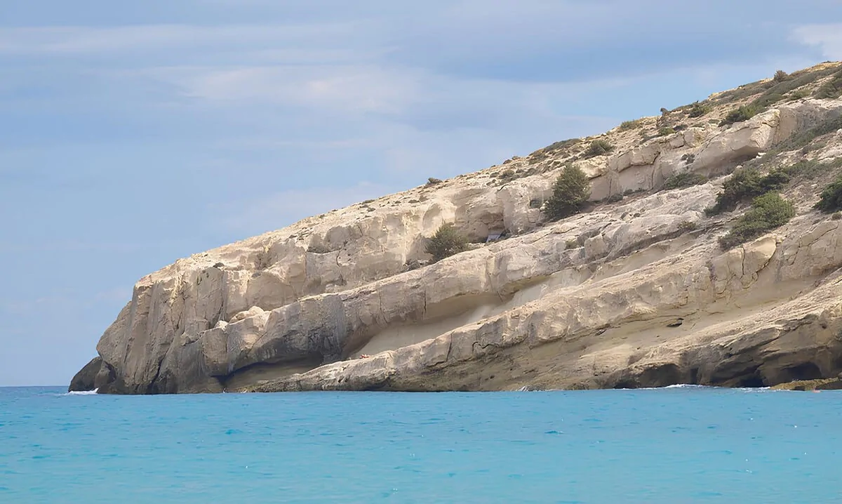 Kreta, plaża Matala