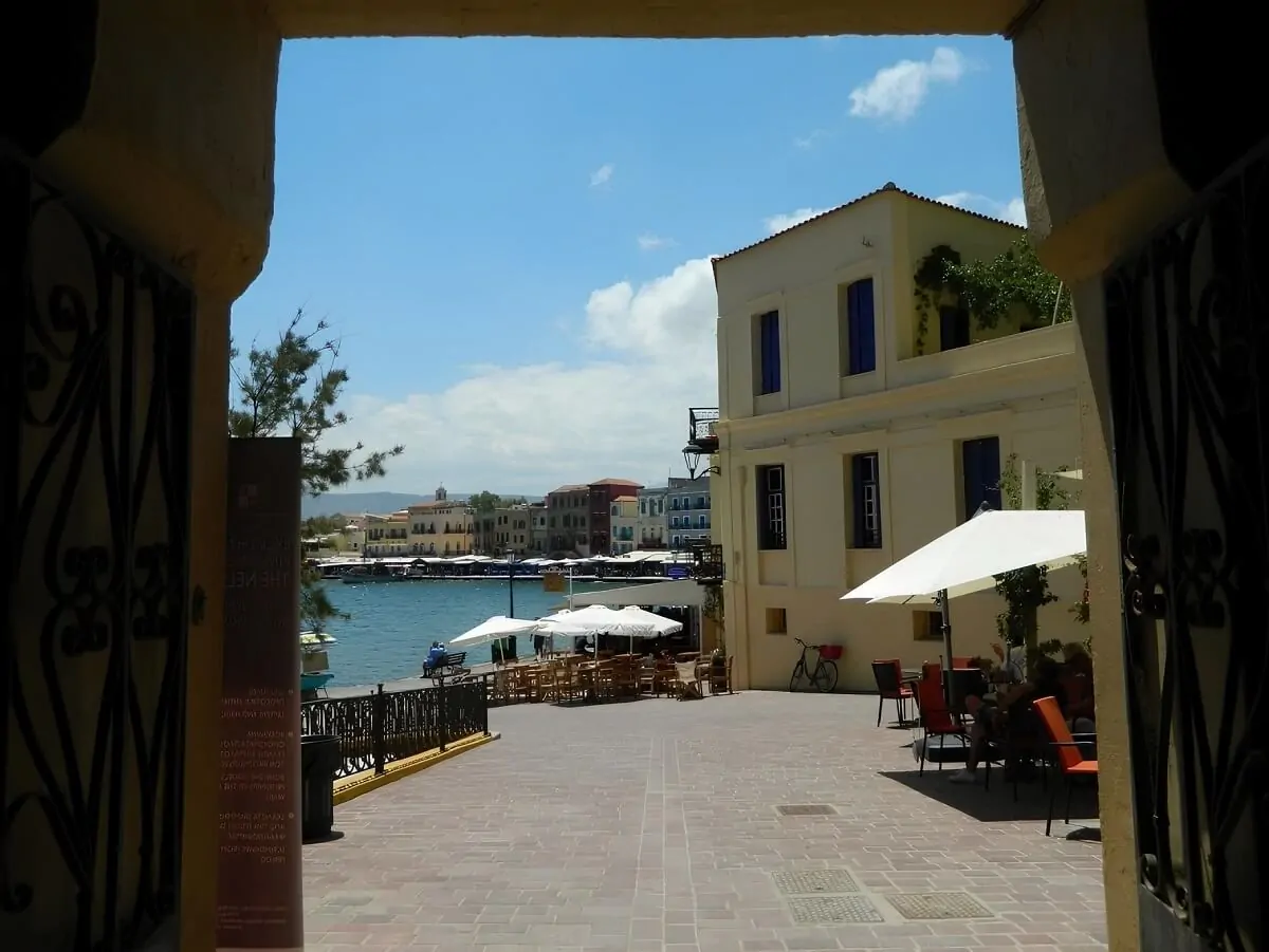 Chania, widok na zatokę