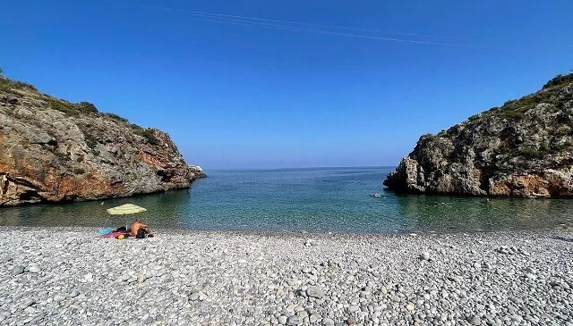 Grecja, plaża Foneas