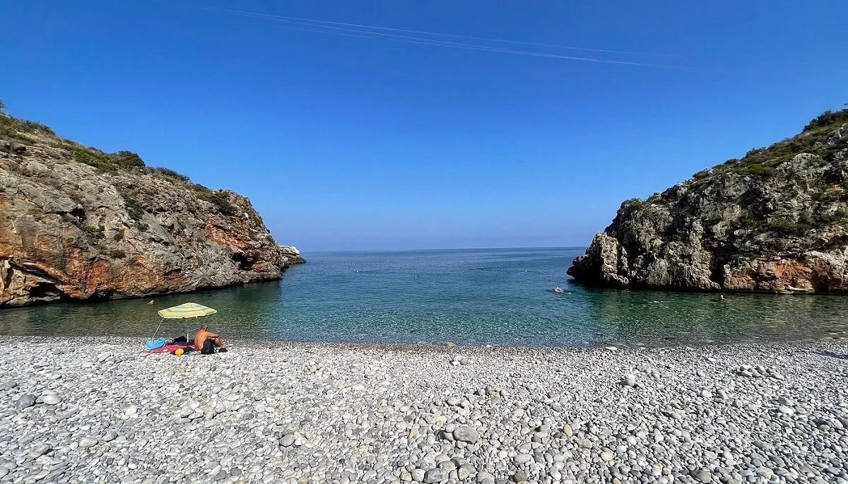 Grecja, plaża Foneas