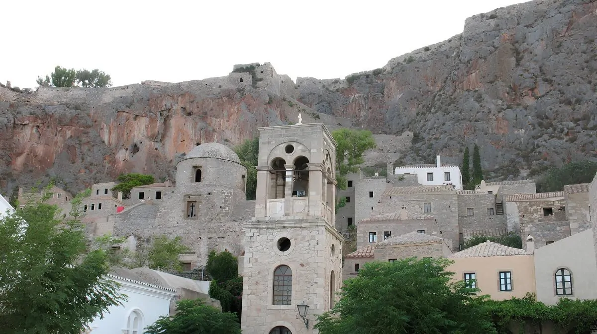 Monemvasia, centrum miasta