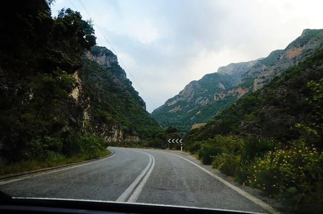 Grecja, góry Taygetos