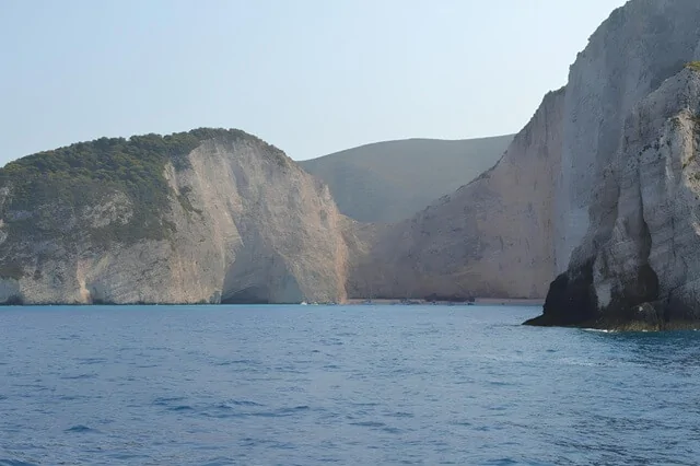 Zatoka Navagio widok z morza